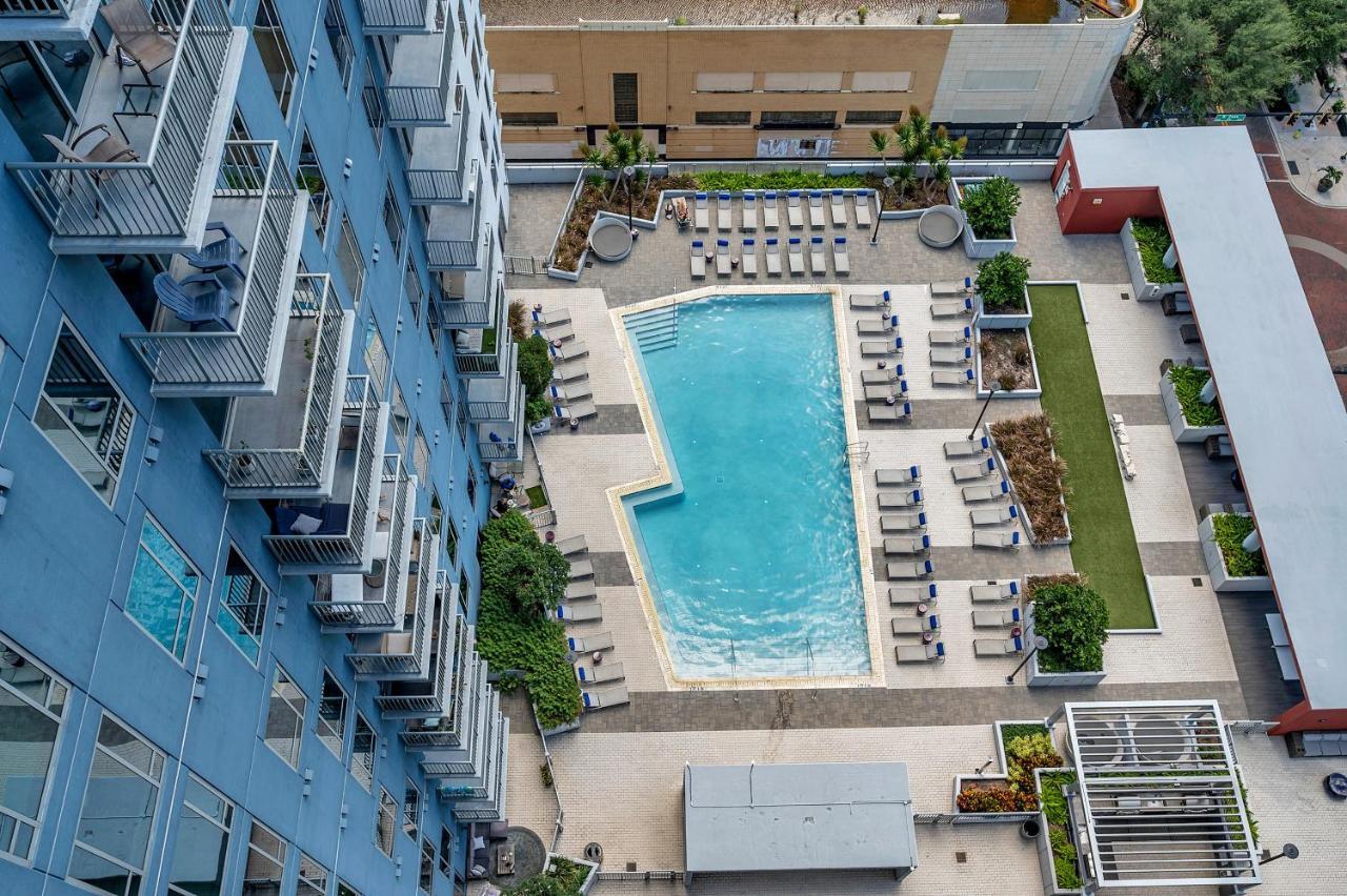 Luxury 1 Bedroom With Den Downtown Tampa Apt - City Views, Rooftop Pool, Workspace 外观 照片