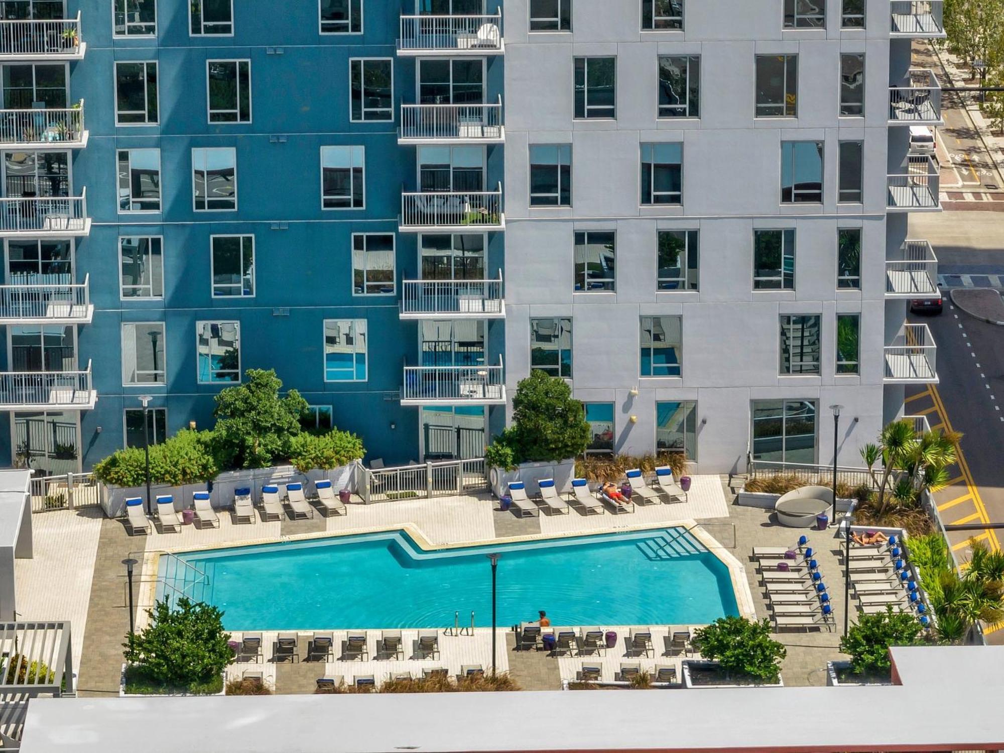 Luxury 1 Bedroom With Den Downtown Tampa Apt - City Views, Rooftop Pool, Workspace 外观 照片